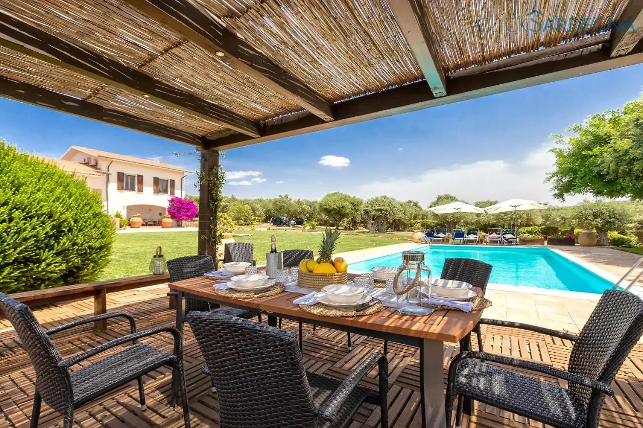 Clicksardegna Villa Emanuel Ad Alghero Con Vista Mare Spettacolare, Piscina Indipendente Per 8 Persone